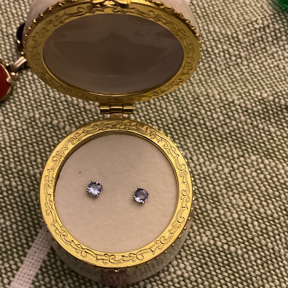 Elegant Silver Stud Earrings